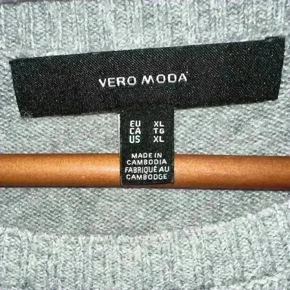 Vero Modo soft sweater gray size xl - Picture 4 of 7